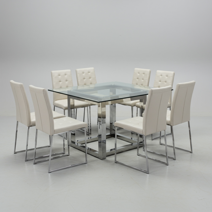 Eetstoelen chroom