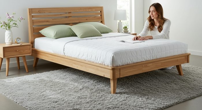 Houten bedframe