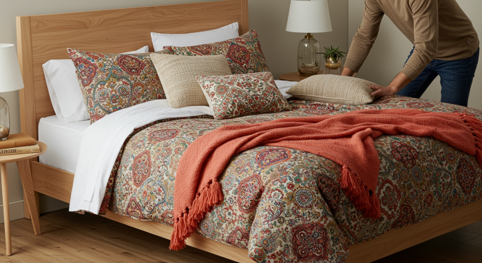 Houten bedframe