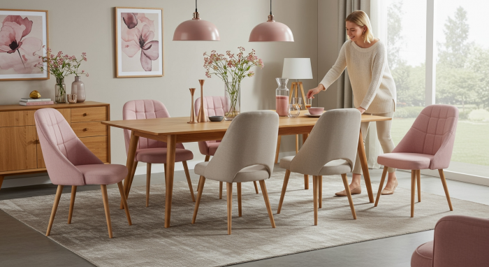 Rechthoekige Eettafel
