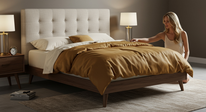eigentijds bed